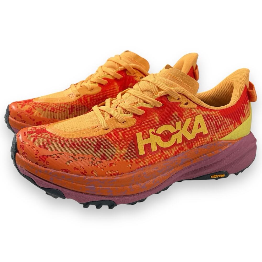Hoka Women's Vibrant Orange Athletic Shoes